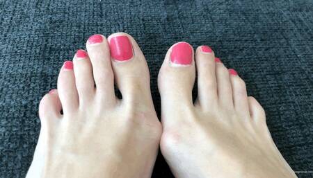 BIG FILTHY ROUGH SOLES DIRTY DRY FEET KYLIE - MOV HD