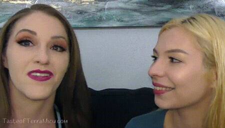 Mouth Comparison - Sophia Sweet & TerraMizu - 720 WMV HD