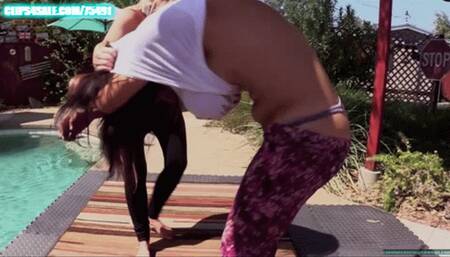 A Workout Turns into a Pool Fight mobile