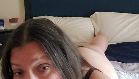 Smoking a Mores 120 Menthol in my bra and thong