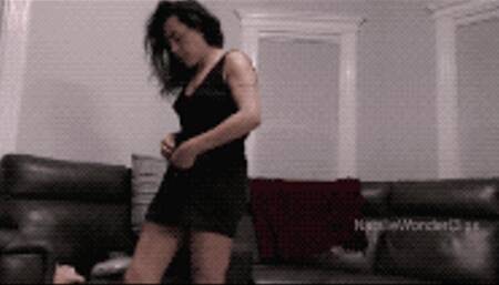 Full Back Panties Try On Haul - Slipping Them On And Off