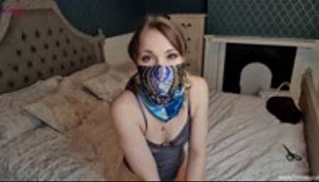 Lil Missy UK in Self layered gagged in bodysuit