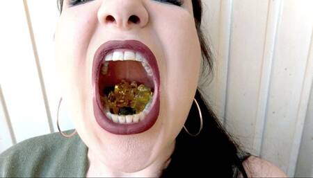 My juicy gummy friends will be devoured