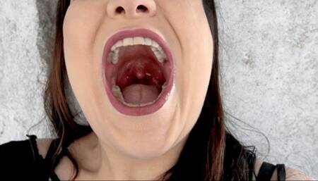Spreading my throat