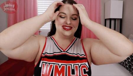 Cheerleader Covers You in Lipstick Kisses - 720 MP4