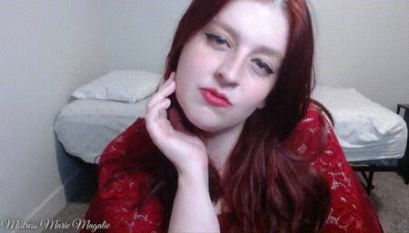 Worship my beautiful red lips