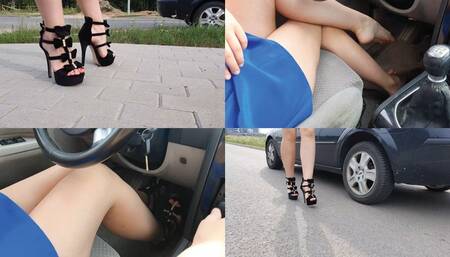 Stalling Car Accident and Shoeplay 4K