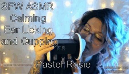 SFW ASMR - Extended Calming Ear Licking and Cupping