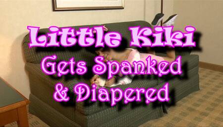 Little Kiki Gets Spanked & Diapered - Mobile mp4
