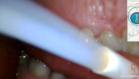 OME' superslim Menthol 100s inside