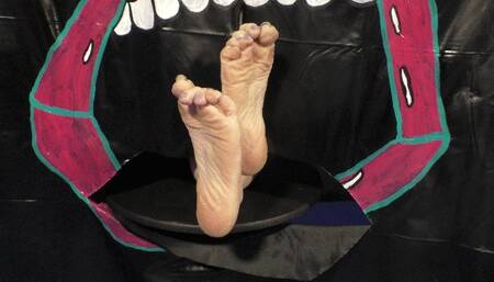 The Gloryhole:  Can You Guess Whose Feet These Are?