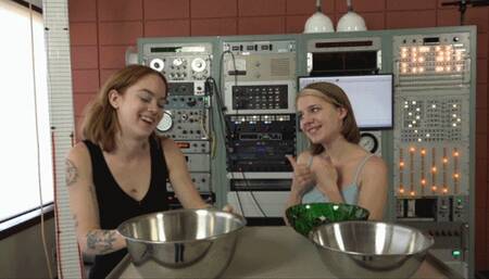 Dakota and Sage Test Their Cheek Capacities With Grapes (MP4 - 1080p)