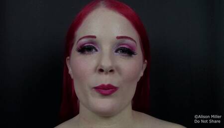 Masturbate To White Women, While I Make Faces In Front Of A Black Backdrop