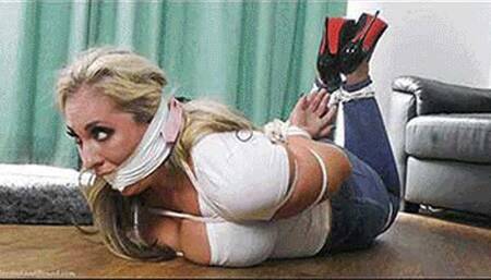 Kellie in: Sliding Doors to Danger: Hot-Ass-Cop Hostage Blitzed, Bound & Repeatedly Gagged into Compliance! (The Complete Story) (HD)
