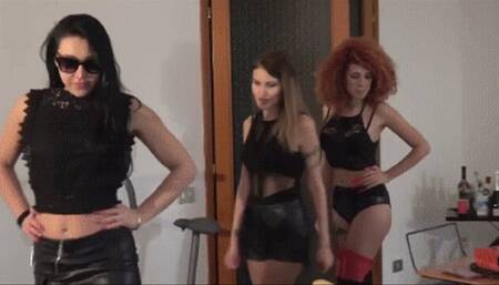 MISTRESS GAIA - TICKLE TORMENT TRIO - mobile version