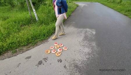 foodcrush with used Nike 97 Airmax