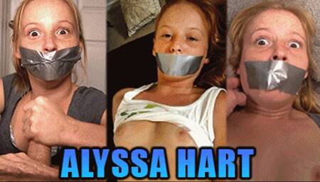 Three Gagged Experiences With Alyssa Hart (mp4)