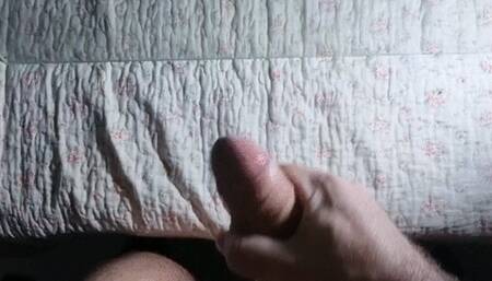 Solo masturbation plus cum on the glass