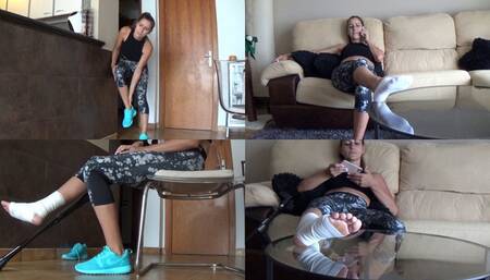 Bree - Sprained during the run