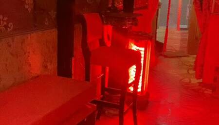 Twin mistresses brought a slave to a bdsm studio part 2