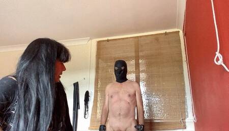 Coerced In To Being a Sissy & Made To Suck Strap-On