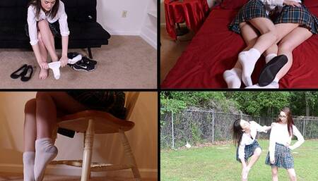 Schoolgirl Itchy Feet WMV