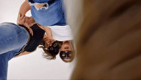 Trampling all over your face, little doormat! (small version)