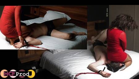 BONDED for a FACE SITTING by INES (short edit 480p)