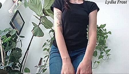 Tiny foot slave trapped by giantess wmv