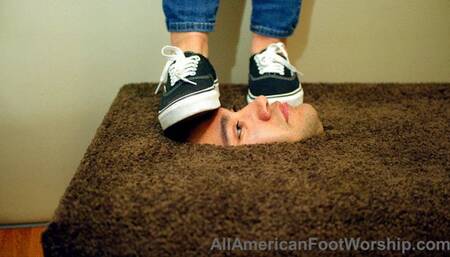 Black vans facebox tongue trample