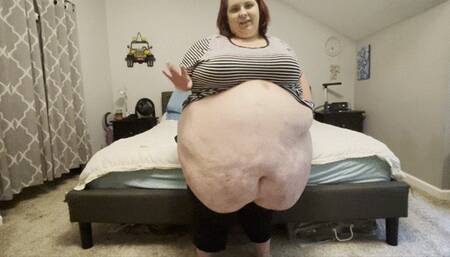 Belly Play With Some Snacking