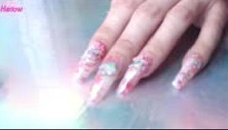 ASMR Extra Long Nail Tapping