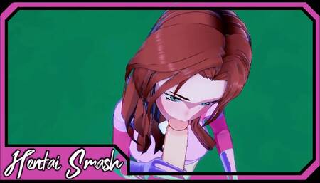 POV Fucking Atom Eve on the Rooftop, Fucking her Doggystyle against a Fence. Invincible Hentai.