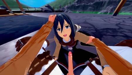 MIKASA x EREN FUCKSESSION - ATTACK ON TITAN PORN (Shingeki no Kyojin)