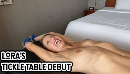 LORA’S TICKLE TABLE DEBUT