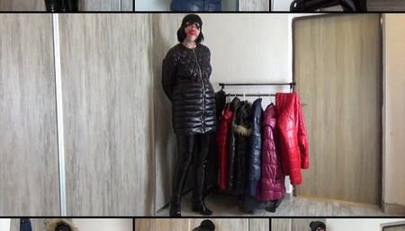 Show of shiny down jackets for you (in handcuffs)