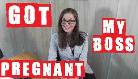 Hot Boss Seduces You Impregnation
