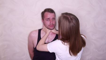 Pressed against the wall 2