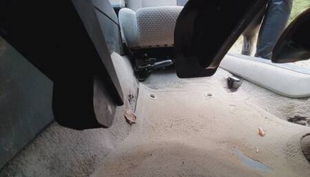 Pedal Pumping #30 VIEW UNDER PEDAL  Winter Ankle Boots Dirty Soles WMW