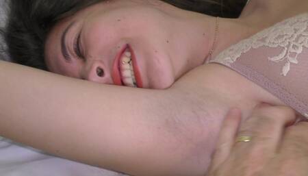 Dia, Super Ticklish Fashion Model * Ooops, I Made Dia Cry * - clip is 09:48 min long -