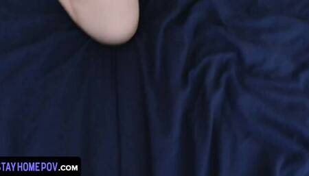 Cute babe is wrapping her puss around had cock in POV