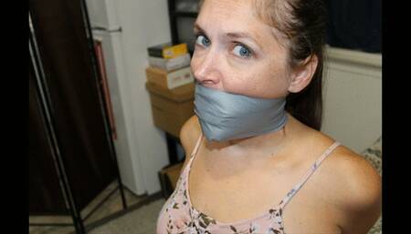 Rachel Adam's Chair Tie, Wraparound Tape Gag Day