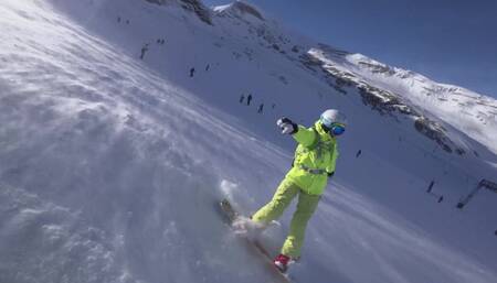 4k Public Blowjob in Ski Lift