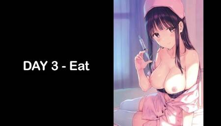A Beginners CEI | Part 3/3 Eat | Hentai JOI | Precum Play, CEI