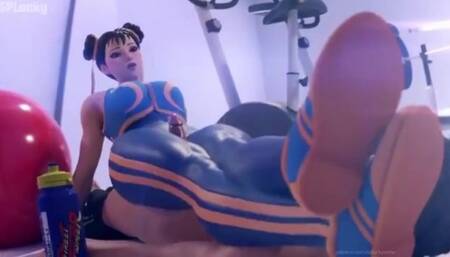 Chun Li's Workout (Part 1) by SPLuckytama - Voice by CinderDryadVA