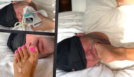 Deep feet Imminent explosion ( FullHD)