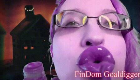 Bimbo Huge Lips Girl Transformation