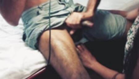 Stepsister couldnt resist while stepbrother came for study aaakeshxx