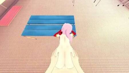 Zero Two Hentai POV Doggy Style On The Bench And As A Cowgirl On The Floor Darling in the Franxx