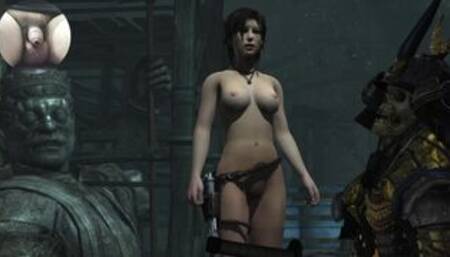 TOMB RAIDER NUDE EDITION COCK CAM GAMEPLAY #17